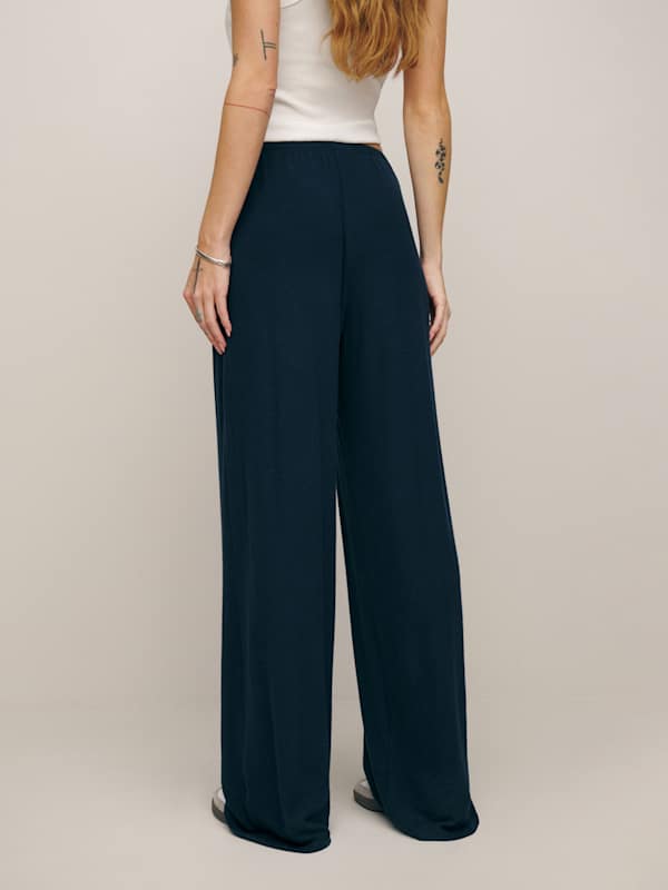 Petites Olina Knit Pant - Midnight