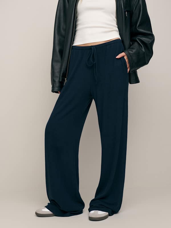 Petites Olina Knit Pant - Midnight
