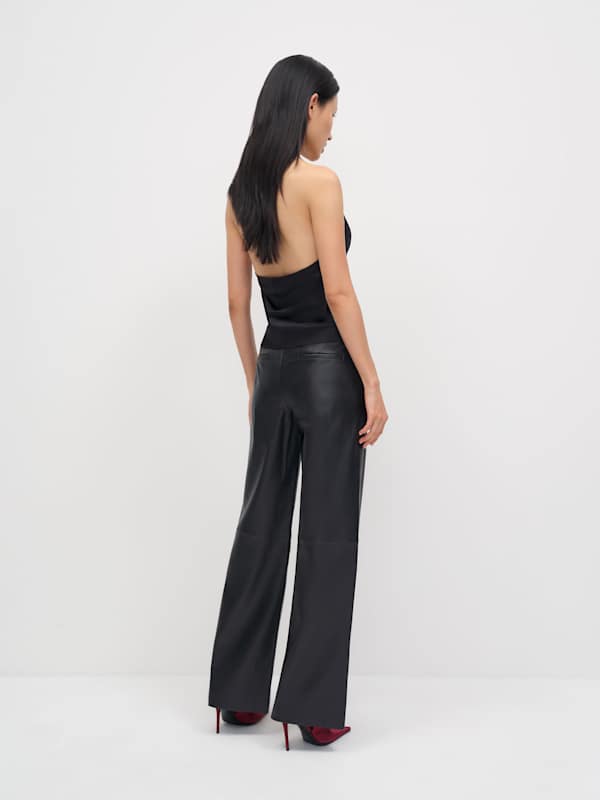 Clarissa Silk Top - Black