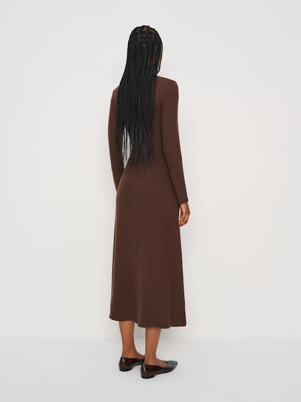 Cory Knit Dress - Mole