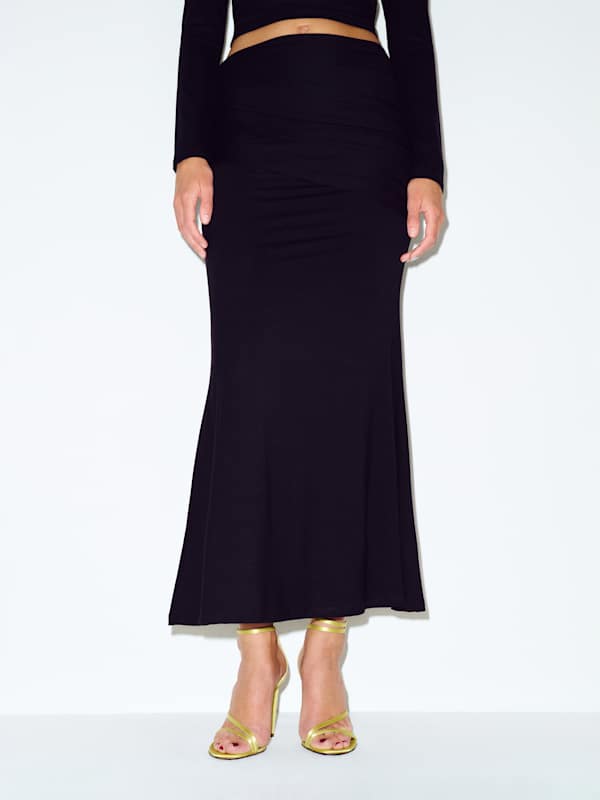 Emi Knit Two Piece - Black