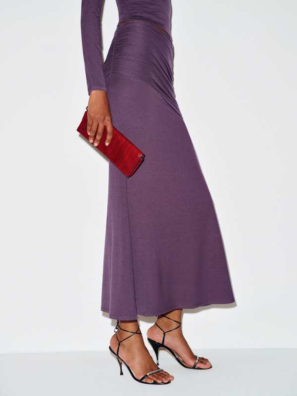 Emi Knit Two Piece - Crushed Violet