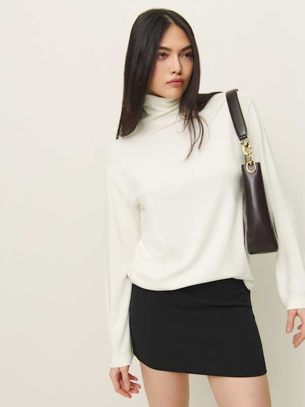 Anya Knit Top - Fior Di Latte