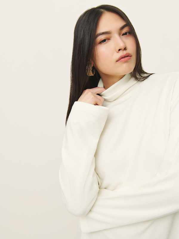 Anya Knit Top - Fior Di Latte