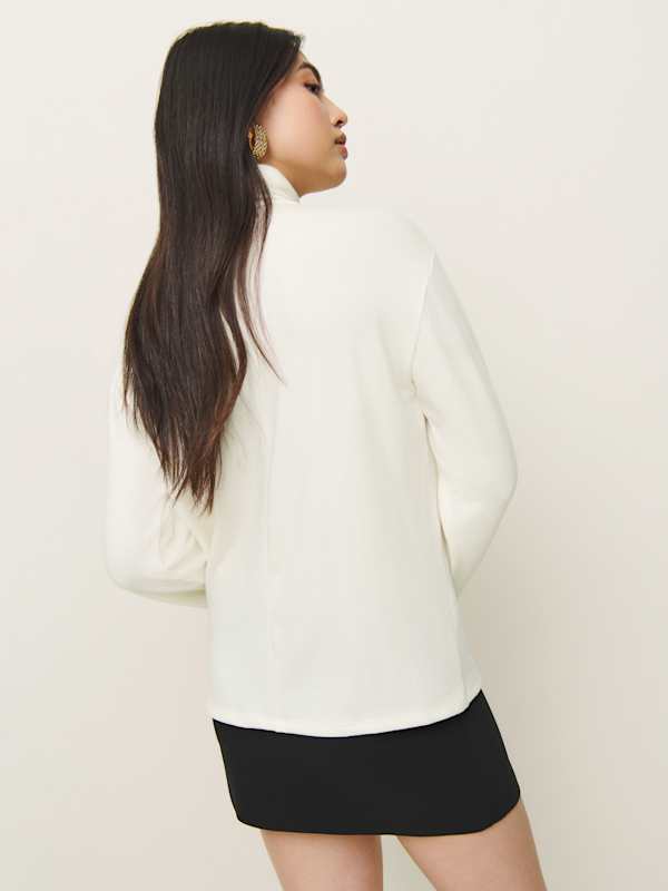 Anya Knit Top - Fior Di Latte