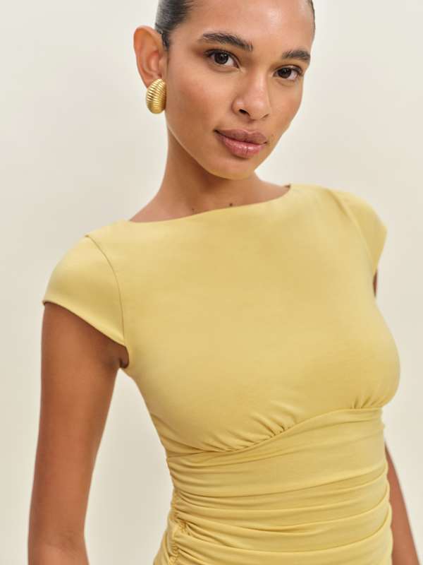 Madelyn Knit Top - Sunshine