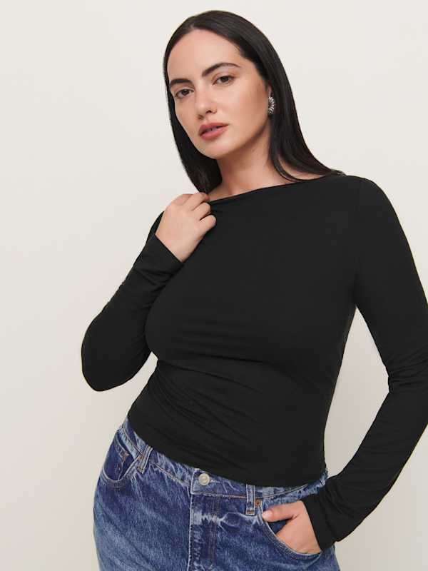 Wiley Knit Top Es - Black