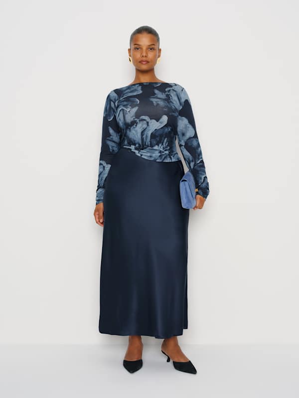 Wiley Knit Top Es - Midnight Rose