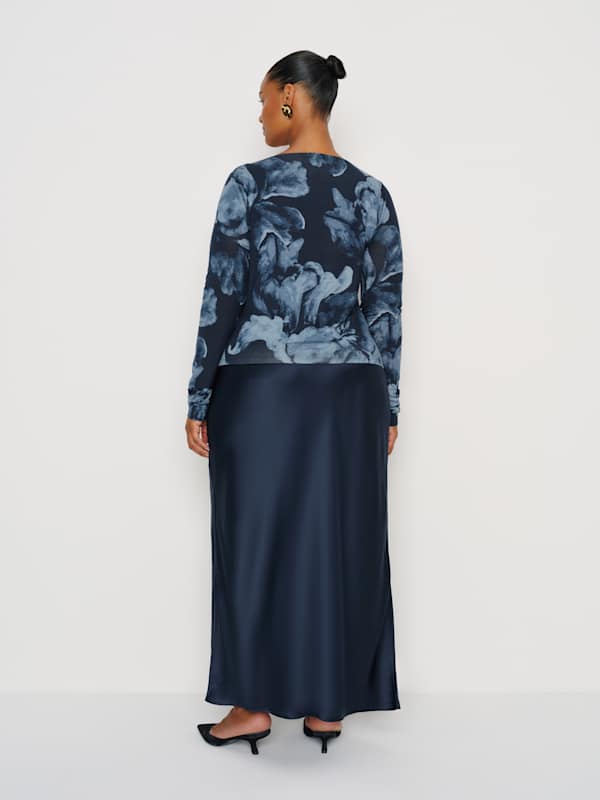 Wiley Knit Top Es - Midnight Rose