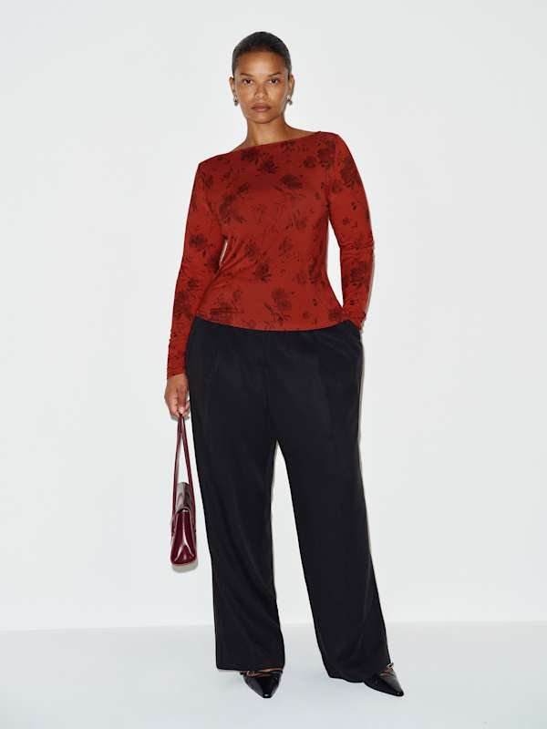 Wiley Knit Top Es by Reformation