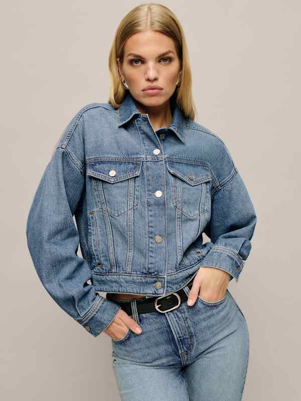 Rhodes Lived-in Denim Jacket - Nosara