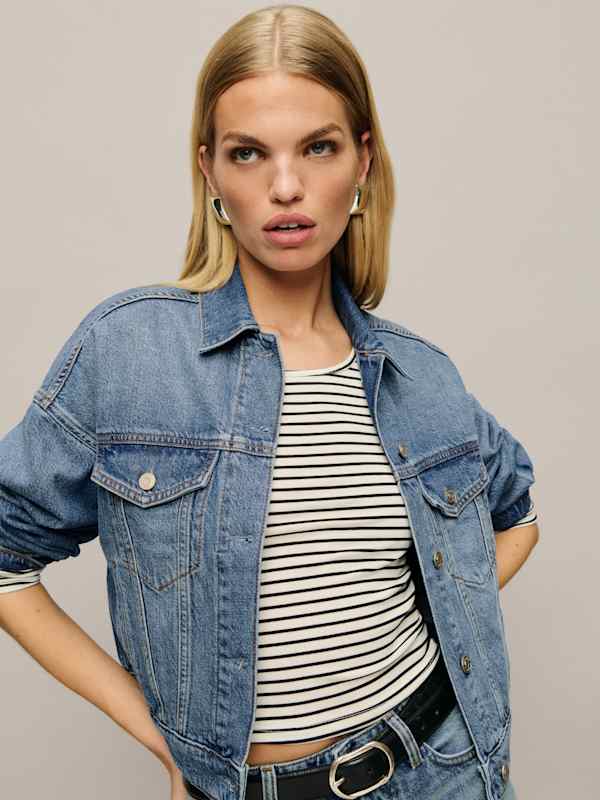 Rhodes Lived-in Denim Jacket - Nosara