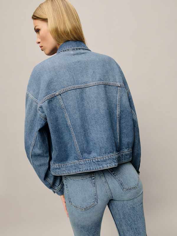 Rhodes Lived-in Denim Jacket - Nosara