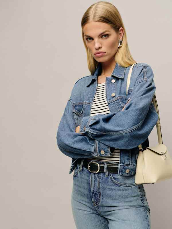 Rhodes Lived-in Denim Jacket - Nosara