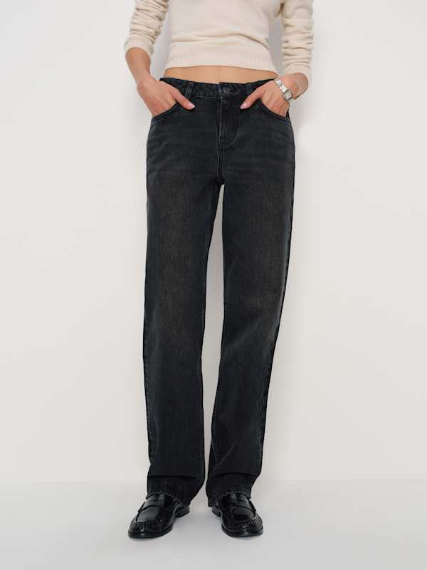 Charlee Low Rise Straight Leg Jeans - Faro