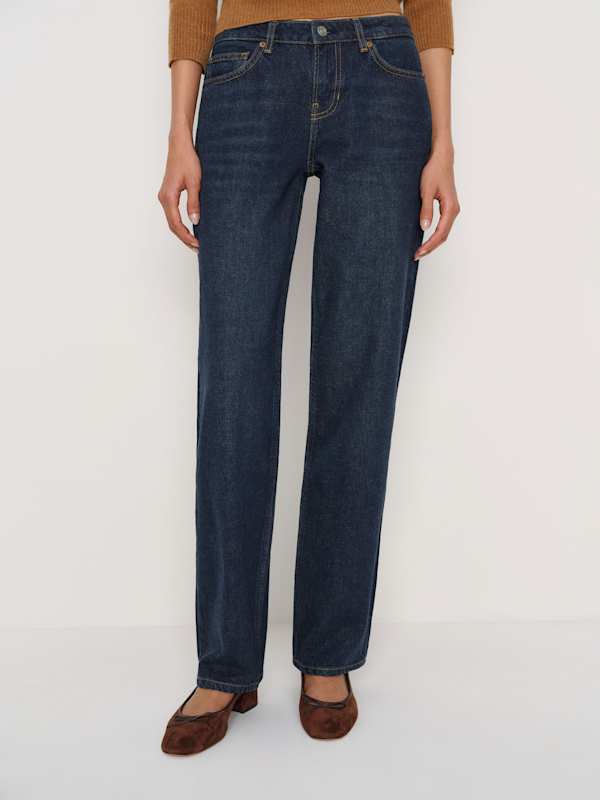 Charlee Low Rise Straight Leg Jeans - George