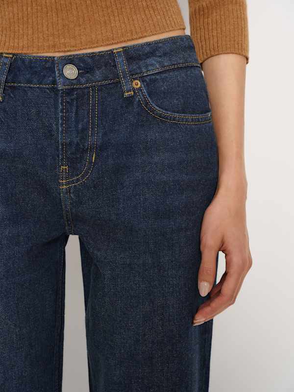 Charlee Low Rise Straight Leg Jeans - George