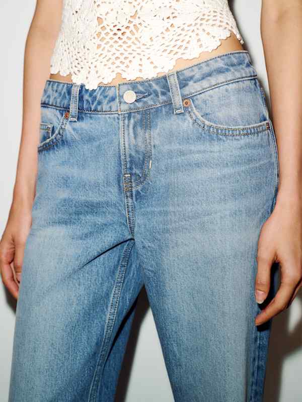 Charlee Low Rise Straight Leg Jeans - Maiori