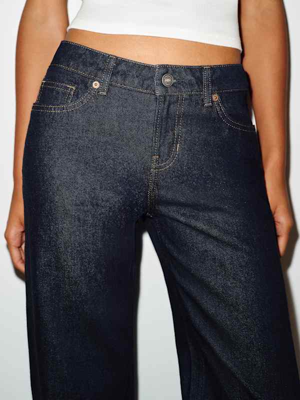 Charlee Low Rise Straight Leg Jeans - Ondine