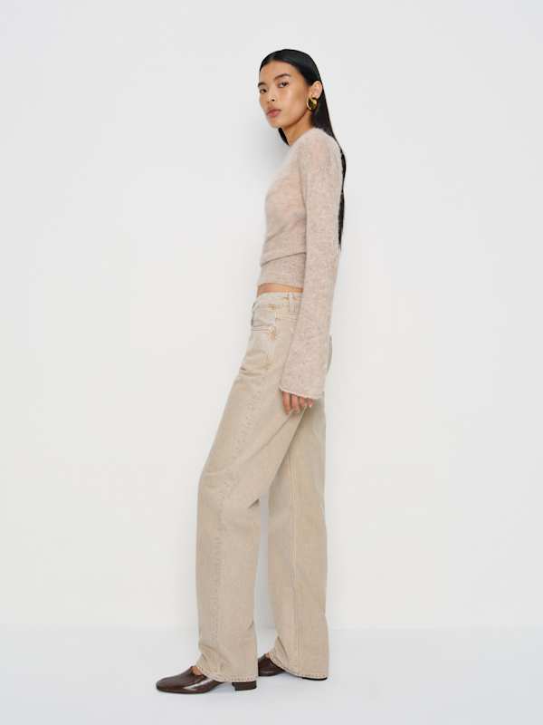 Charlee Low Rise Straight Leg Jeans - Petoskey