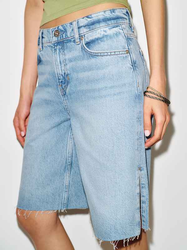 Finley Low Rise 11 In Baggy Jorts - Puddle