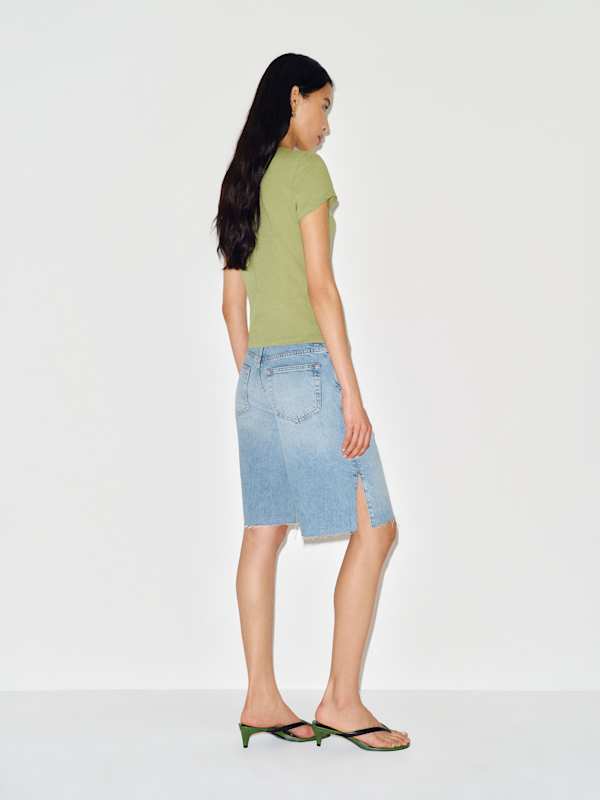 Finley Low Rise 11 In Baggy Jorts - Puddle
