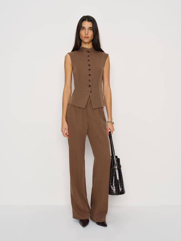 Lottie Vest - Pinecone