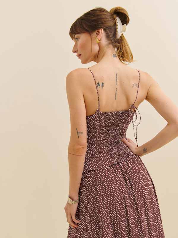 Pixie Top - Choco Dot