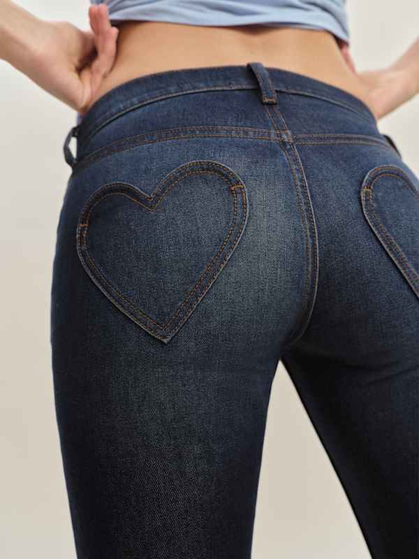 Kenny Low Rise Bootcut Jeans - Cass