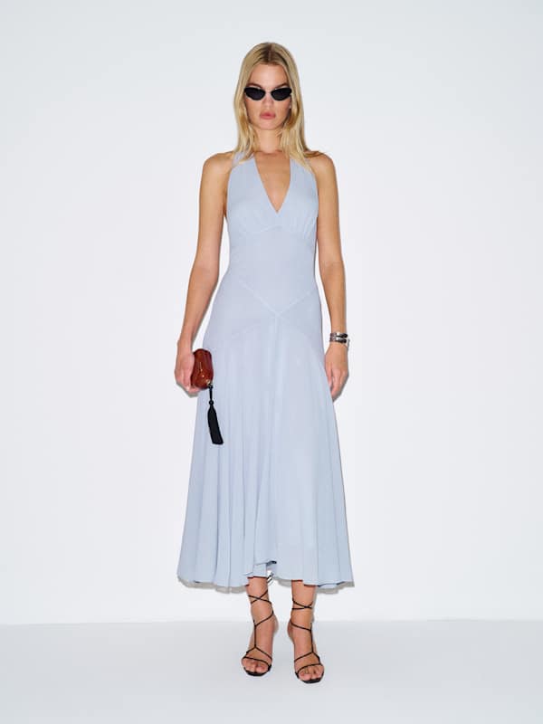 Briony Dress - Cloud Blue