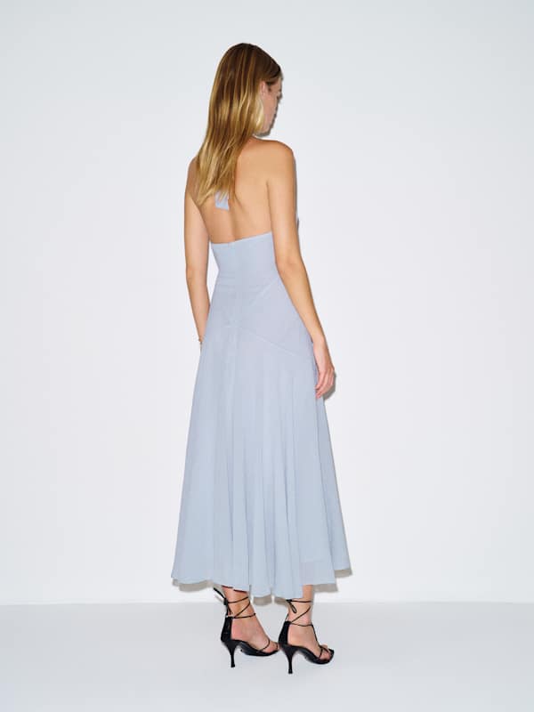 Briony Dress - Cloud Blue