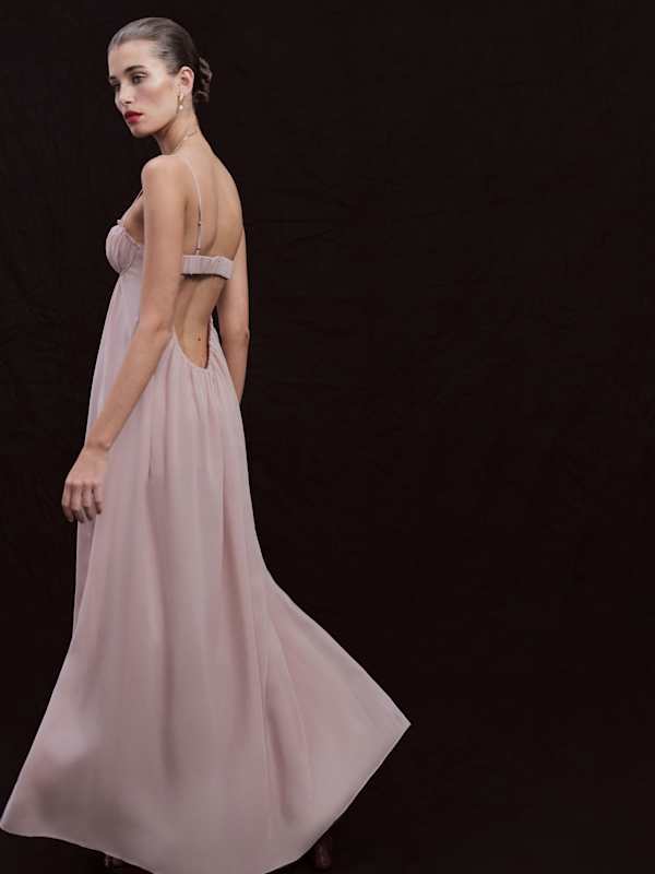 Cebba Dress - Dusty Rose