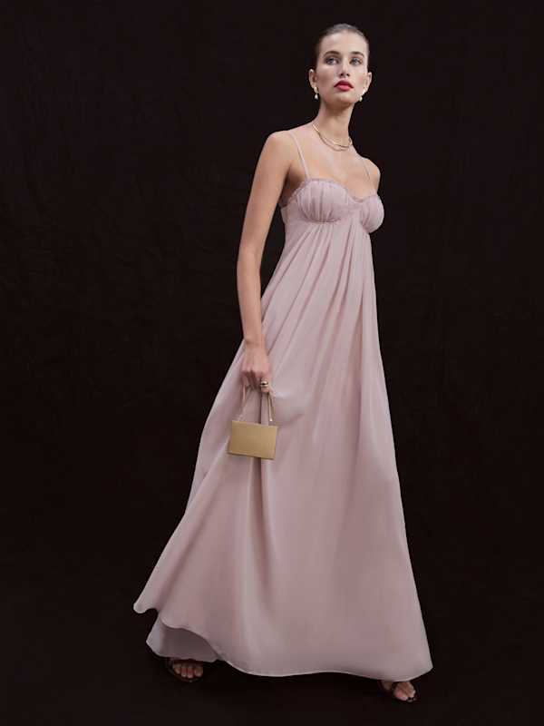 Cebba Dress - Dusty Rose