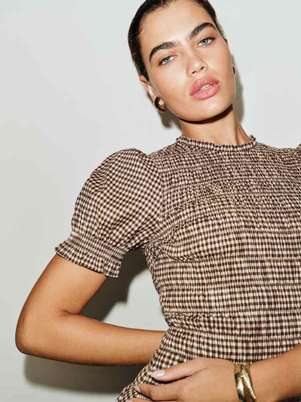 Leannah Dress - Tartine Check