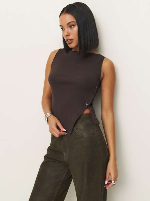 Hudson Knit Top - Mole