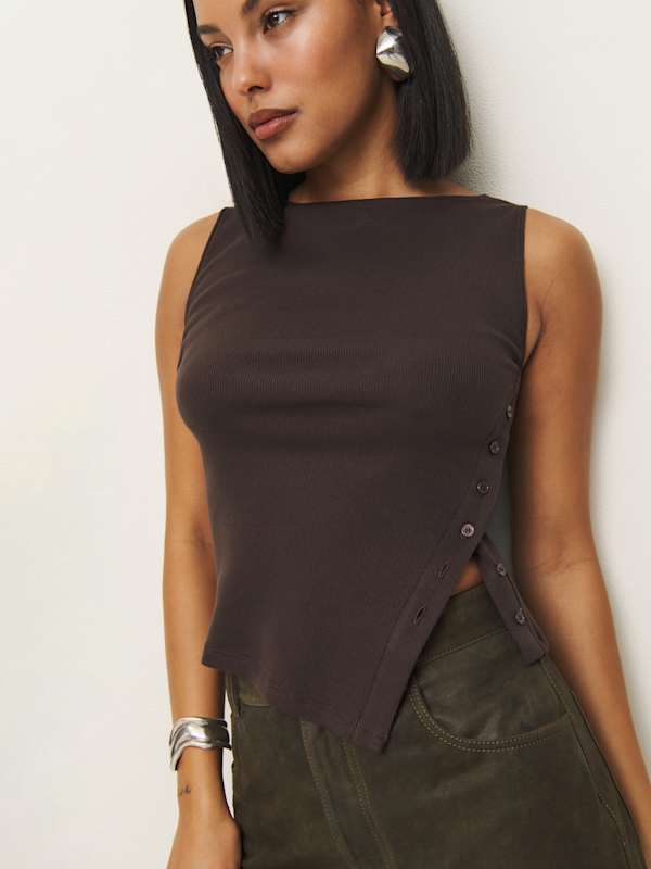 Hudson Knit Top - Mole