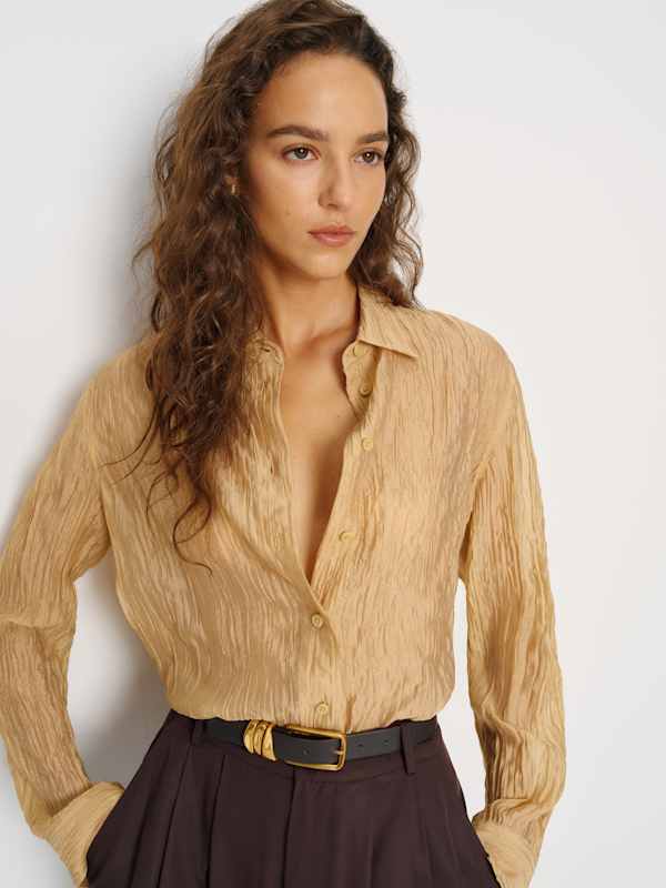 Alfie Relaxed Shirt - Golden