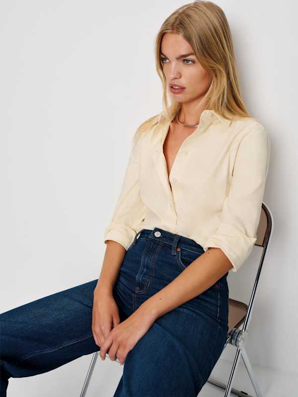 Alfie Relaxed Shirt - Sugar