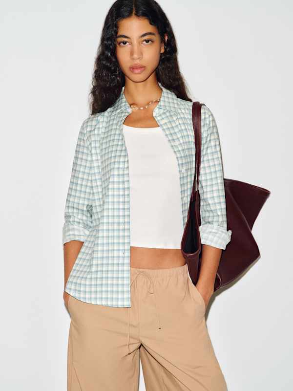 Alfie Relaxed Shirt - Zephyr Check