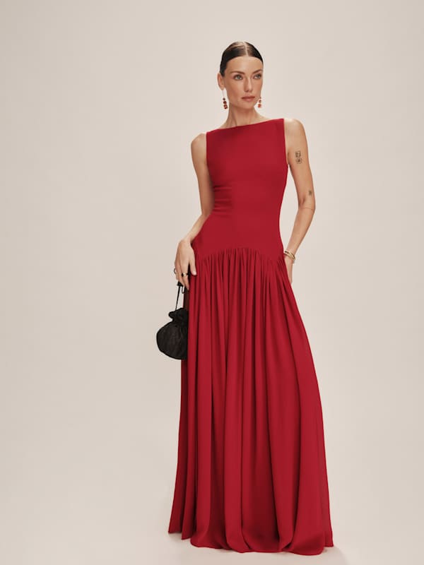 Camella Dress - Sangre