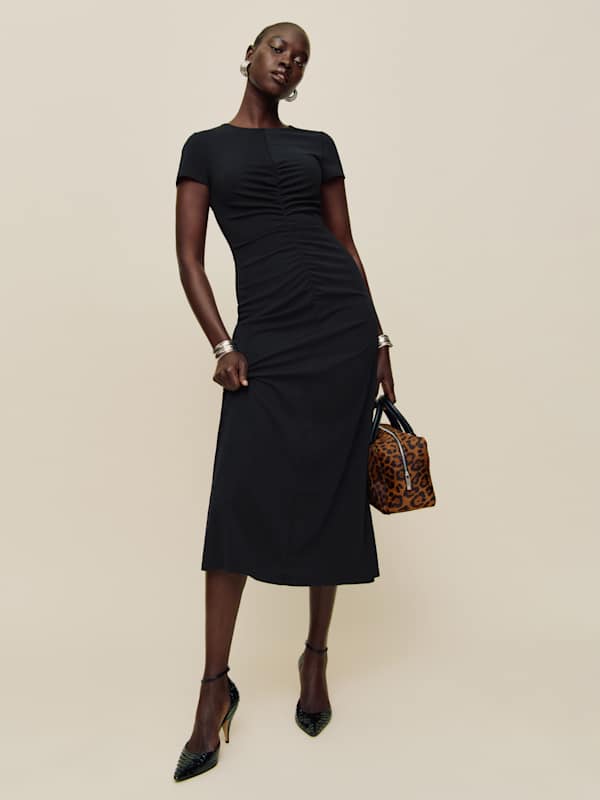 Mila Knit Dress - Black