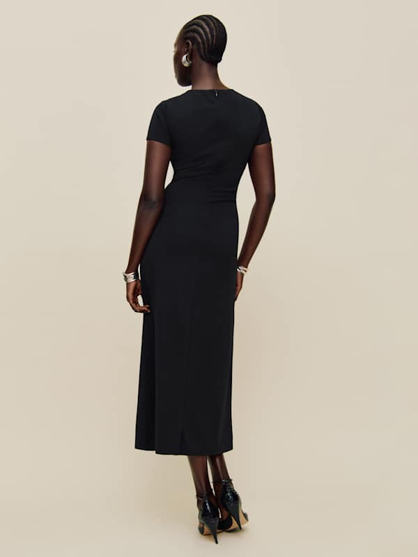 Mila Knit Dress - Black