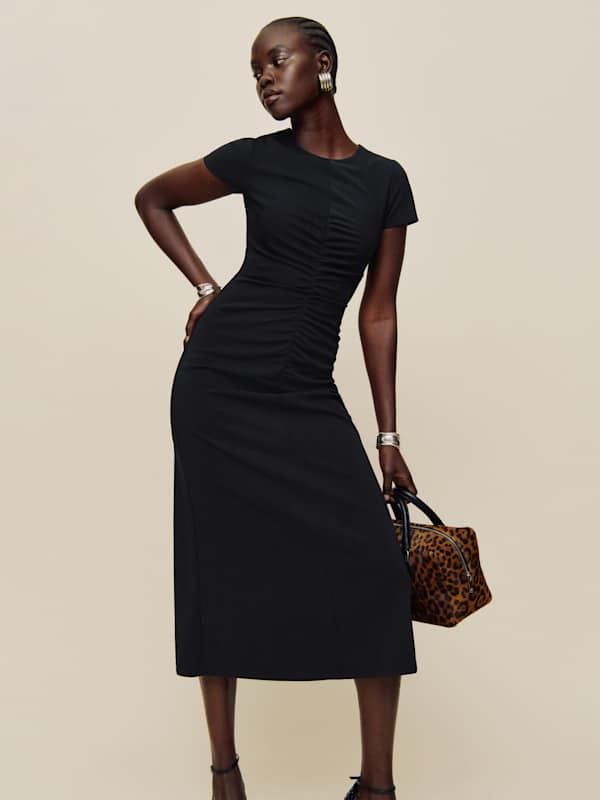 Mila Knit Dress - Black