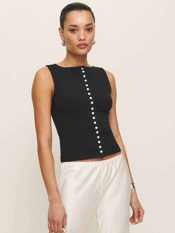 Julie Knit Top - Black