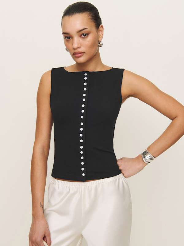 Julie Knit Top - Black