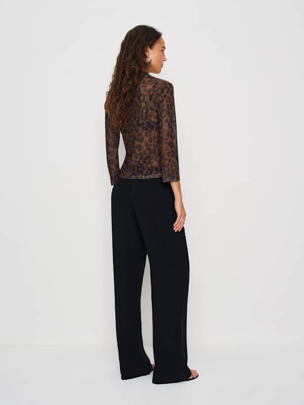 Margaret Knit Top - Panther