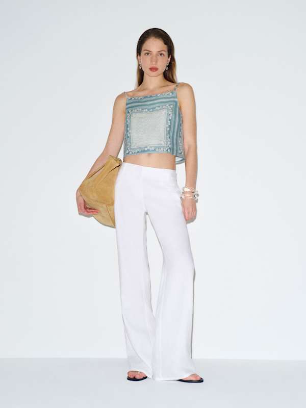 Kerri Linen Top - Bardot