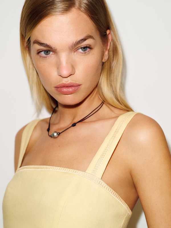 Everett Linen Dress - Ray Of Light