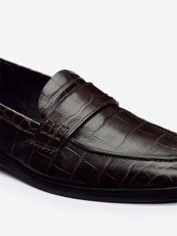 Kaylee Loafer - Dark Chocolate Croc