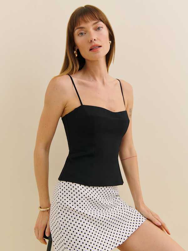 Winona Knit Top - Black